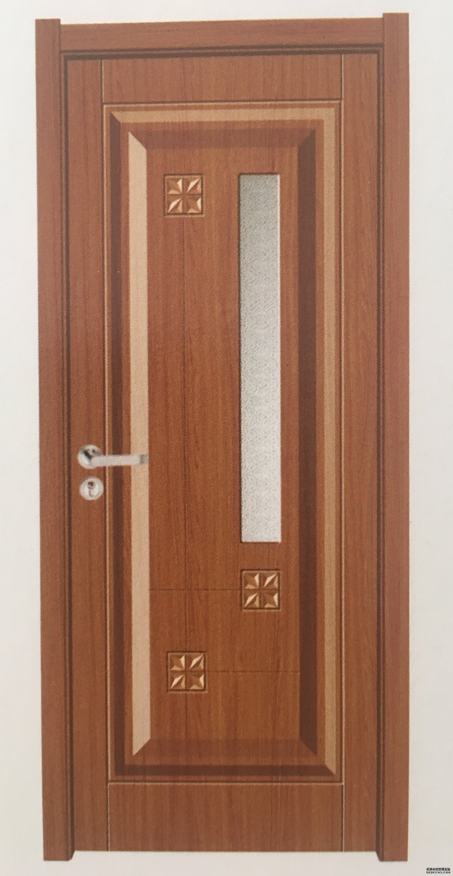 厨卫玻璃木门图片